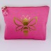 Bee Pink Make Up Bag